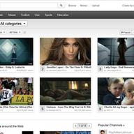 Screenshot of YouTube most popular videos of all time